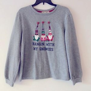 Hanging w/ my Gnomies ultra soft pullover sweater